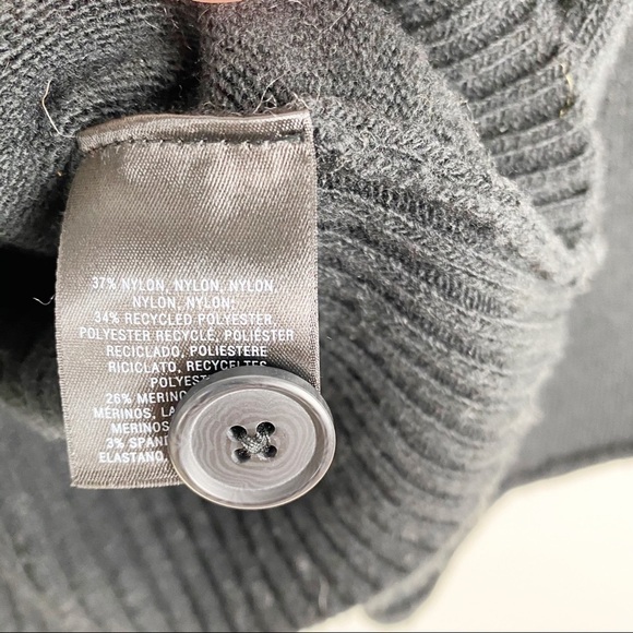 Moth Black Sweater with Bell Sleeves - Picture 8 of 10